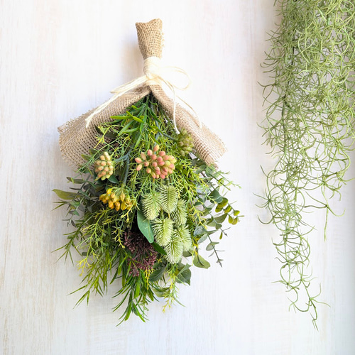 グリーンスワッグ スワッグ estilo 通販 17948432｜Creema(クリーマ)