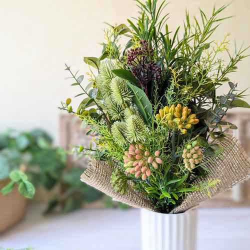 グリーンスワッグ スワッグ estilo 通販 17948432｜Creema(クリーマ)