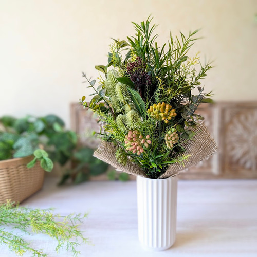 グリーンスワッグ スワッグ estilo 通販 17948432｜Creema(クリーマ)