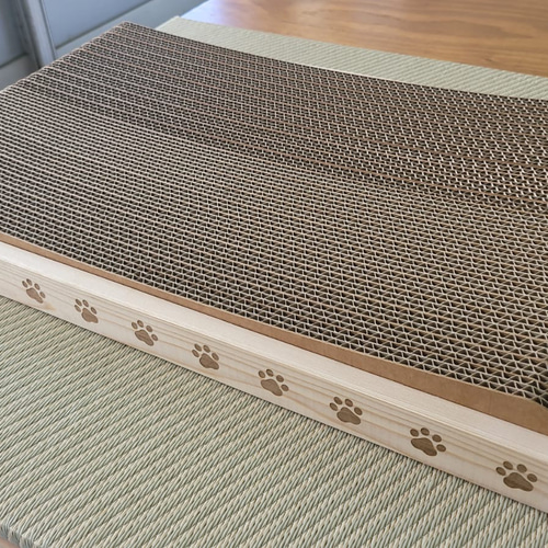 みけねこ　人形用木製収納ケース　木製コレクションケース　ハンドメイド