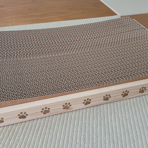 木製ケース︱nyans爪とぎLサイズ対応︱5キロ以上大型猫も