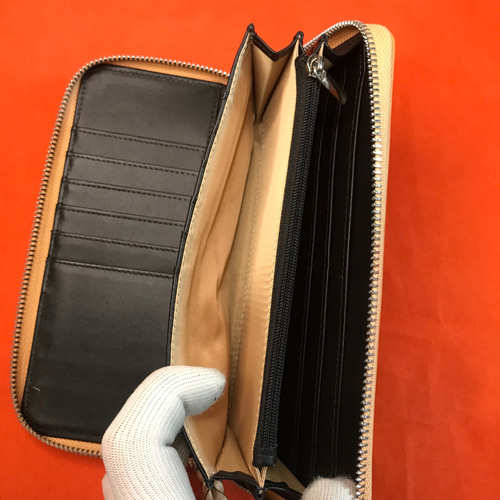 新作品 ブラウン ハンドメイド ブライドレザー ヌメ革本革 メンズ 長