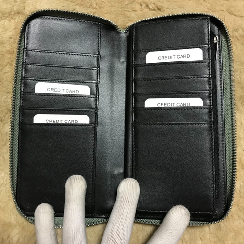 新作品 グリーン系 緑 ハンドメイド ブライドレザー ヌメ革本革