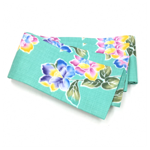 美品浴衣 浴衣】【撫松庵】 お仕立て上がり 中古美品 浴衣 セオα素材 「