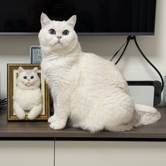 【オーダーメイド羊毛フェルト】写真からそっくり 羊毛フェルトぬいぐるみ｜猫犬対応｜記念日ギフト・記念品