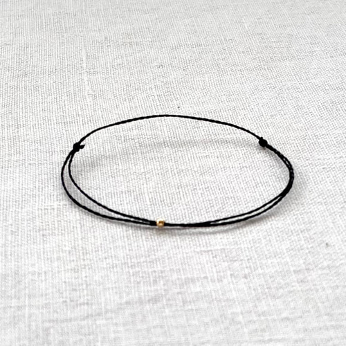 極細ブレスレット【超小粒のK14GF】 ブレスレット rico 通販 17948943