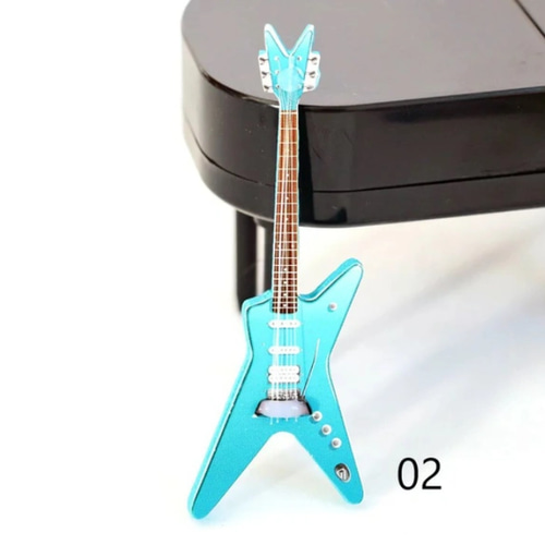 ドールハウス ミニチュア楽器エレキギター 1点スケール