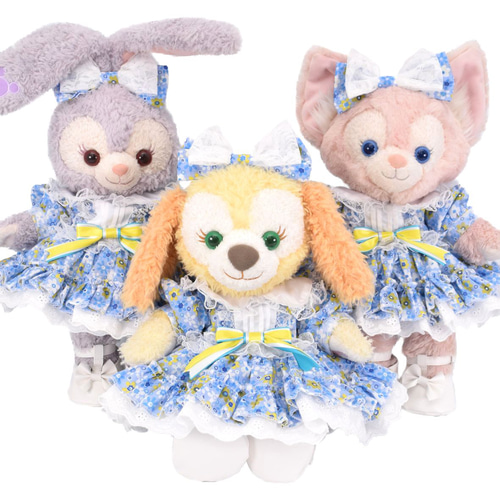 リーナベル 服 着せ替え コスチューム メリージェーン靴付 勿忘草