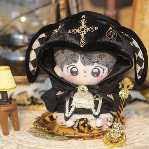 限定完売激可愛い黒兎着せ替えぬいぐるみ