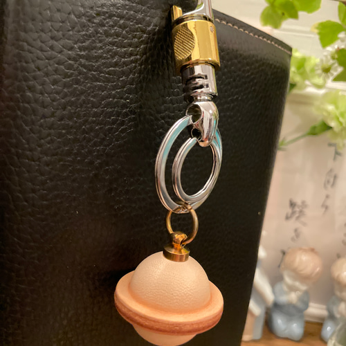 本革レザークラフトハンドメイド革鈴 キーリング ハレル屋 通販