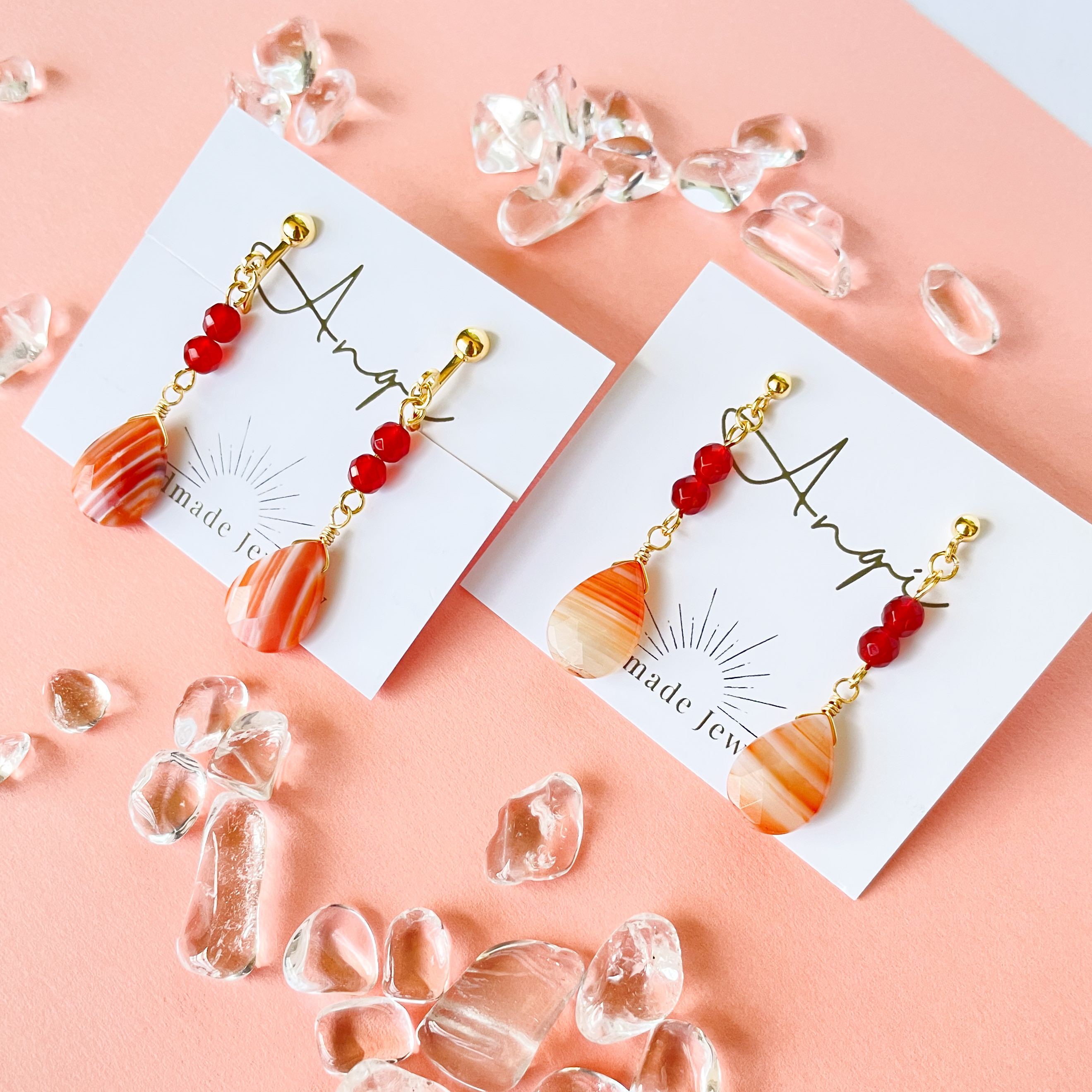 - 母の日 / / ピアス mnoi（ムノイ） brass イヤリング arome earrrings