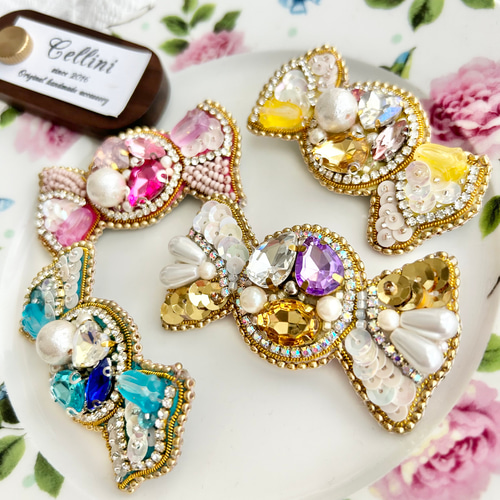 再販♡キャンディブローチ ブローチ cellini チェリーニ 通販 17949926