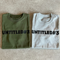 シンプルで使いやすい♪大人のロゴTシャツ「untitled♯3」 9枚目の画像
