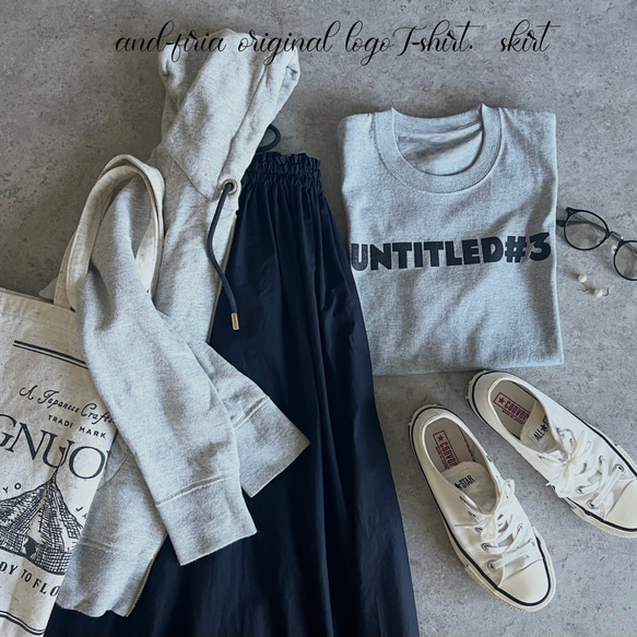 シンプルで使いやすい♪大人のロゴTシャツ「untitled♯3」 13枚目の画像