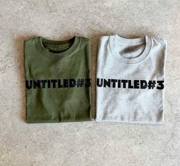 シンプルで使いやすい♪大人のロゴTシャツ「untitled♯3」 1枚目の画像