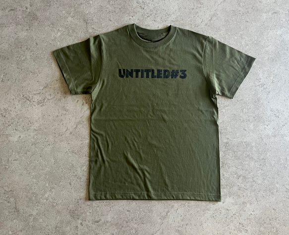 シンプルで使いやすい♪大人のロゴTシャツ「untitled♯3」 3枚目の画像