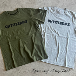 シンプルで使いやすい♪大人のロゴTシャツ「untitled♯3」 10枚目の画像