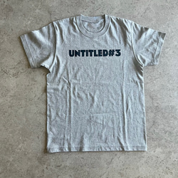 シンプルで使いやすい♪大人のロゴTシャツ「untitled♯3」 4枚目の画像