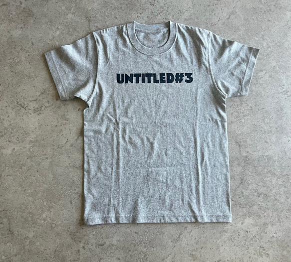 シンプルで使いやすい♪大人のロゴTシャツ「untitled♯3」 4枚目の画像