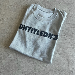 シンプルで使いやすい♪大人のロゴTシャツ「untitled♯3」 12枚目の画像