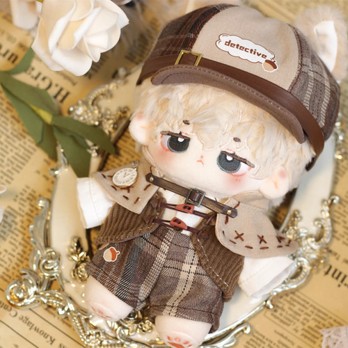 15/20cm着せ替えぬいぐるみ服 名探偵セット 着せ替え人形