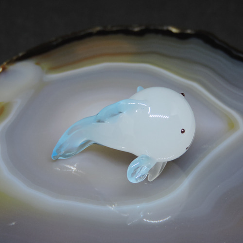 ガラスの深海生物・ちっこいシンカイクサウオ 5匹目 その他置物 ガラスの深海生物・ちっこいシンカイクサウオ 5匹目 その他置物