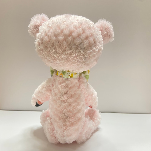 試作品 ピンクのくまさんのぬいぐるみ ぬいぐるみ くまやくま吉 試作品 ピンクのくまさんのぬいぐるみ ぬいぐるみ くまやくま吉