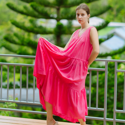 リメイク着物ロングワンピースボレロ付き正絹着丈120身幅70 正絹反物ワンピース リメイク着物ロングワンピース正絹ボレロ