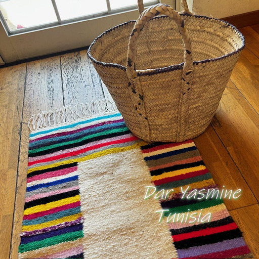 キリム　80×50規格　無限のチカラ　ルケフ04　約50×80cm