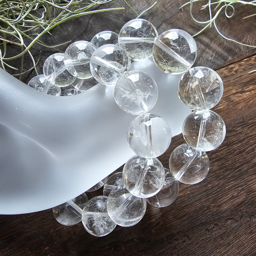 強力な浄化 16㎜ カンチェンジュンガ産 水晶ブレスレット 産地