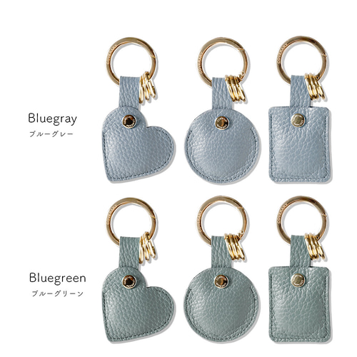 本革 Airtag ハート 紛失防止 エアタグ キーケース 小銭入れ