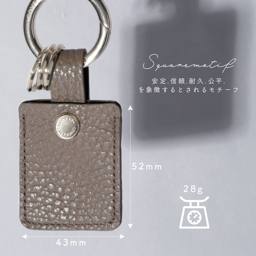 本革 Airtag ハート 紛失防止 エアタグ キーケース 小銭入れ カラビナ