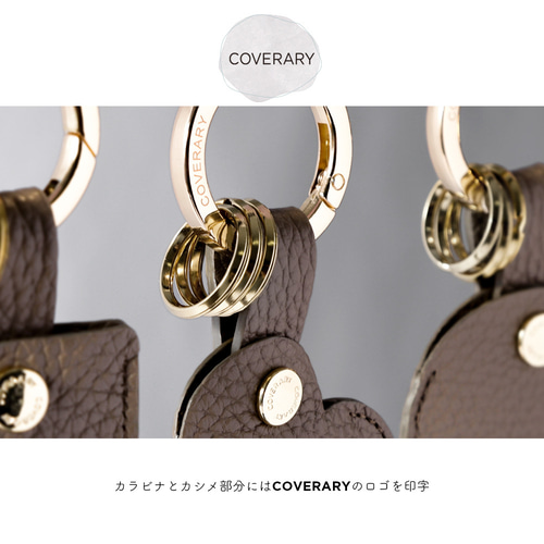 本革 Airtag ハート 紛失防止 エアタグ キーケース 小銭入れ カラビナ