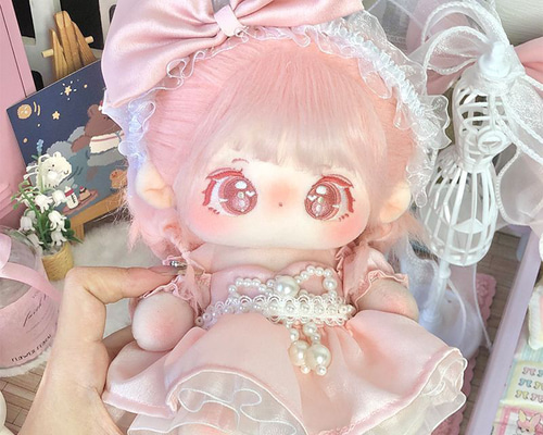 【年代もの】着せ替え人形2体＋洋服 セット販売 5点セット 20CM ぬい服 ぬいぐるみ用服 中国の時代劇衣装 着せ