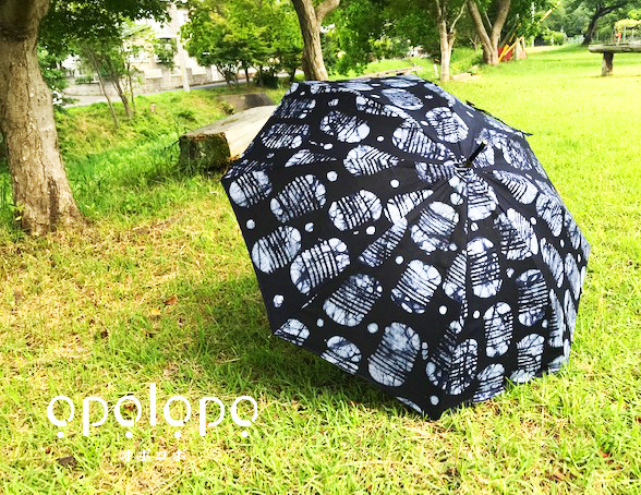 日傘:横線の楕円2