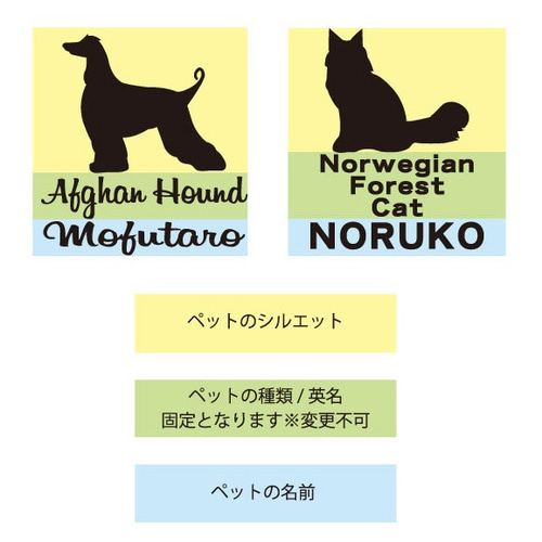 ミーアキャット_オリジナルペットシルエットカーステッカー_犬グッズ_ 