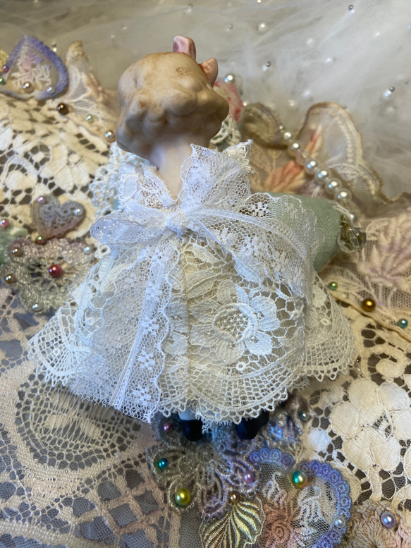 ミニョネット・ミニビスクドール❤︎勿忘草ちゃん(ピンク)A 