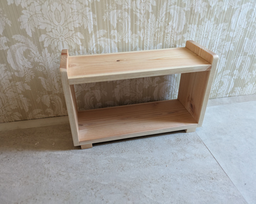 スノーボードラック ハンドメイド 天然木材 コンパクトサイズ