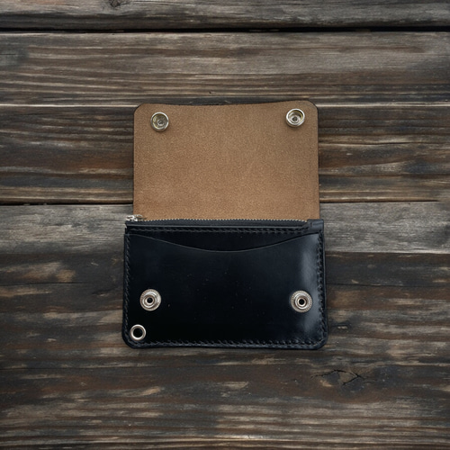 CA002 mark.Ⅱ トラッカーウォレット クロムエクセル仕様 ミドルトラッカーウォレット MTW-01【クロムエクセル / 茶芯