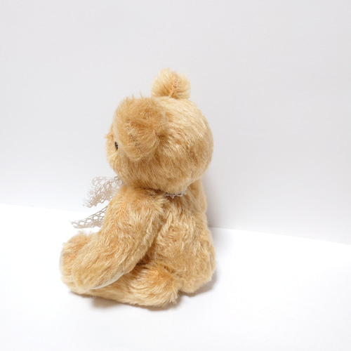 ハニーブロンドモヘア テディベア 19cm ぬいぐるみ yukumao 通販