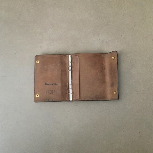 システム手帳 A5サイズ / FLAP TYPE /クロムエクセル 手帳カバー