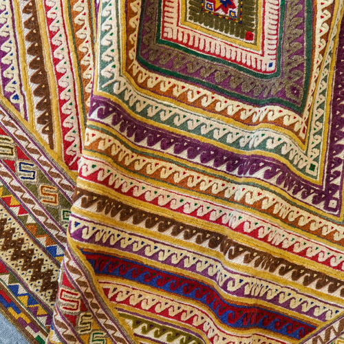 175×148cm 手織りマシュワニキリム 手織り絨毯 ペルシャ絨毯 175×148cm 手織りマシュワニキリム 手織り絨毯 ペルシャ絨毯