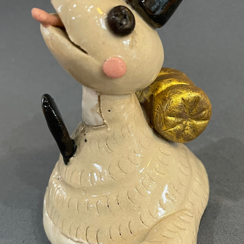 十二支陶器の動物置物セット‼️来年干支の蛇あります 美術品