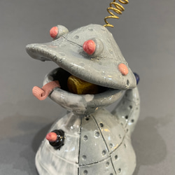 干支の置物③ ヘビロボ君 2025 令和7年 巳年 ヘビ 蛇 ロボットヘビ