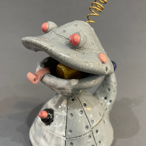 干支の置物③ ヘビロボ君 2025 令和7年 巳年 ヘビ 蛇 ロボットヘビ