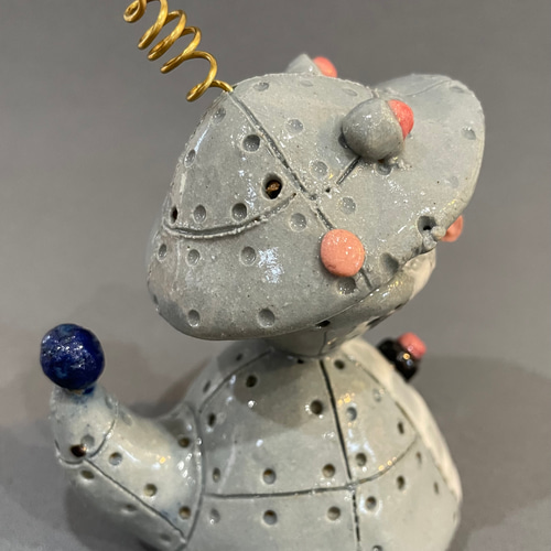 干支の置物③ ヘビロボ君 2025 令和7年 巳年 ヘビ 蛇 ロボットヘビ