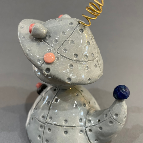 干支の置物③ ヘビロボ君 2025 令和7年 巳年 ヘビ 蛇 ロボットヘビ