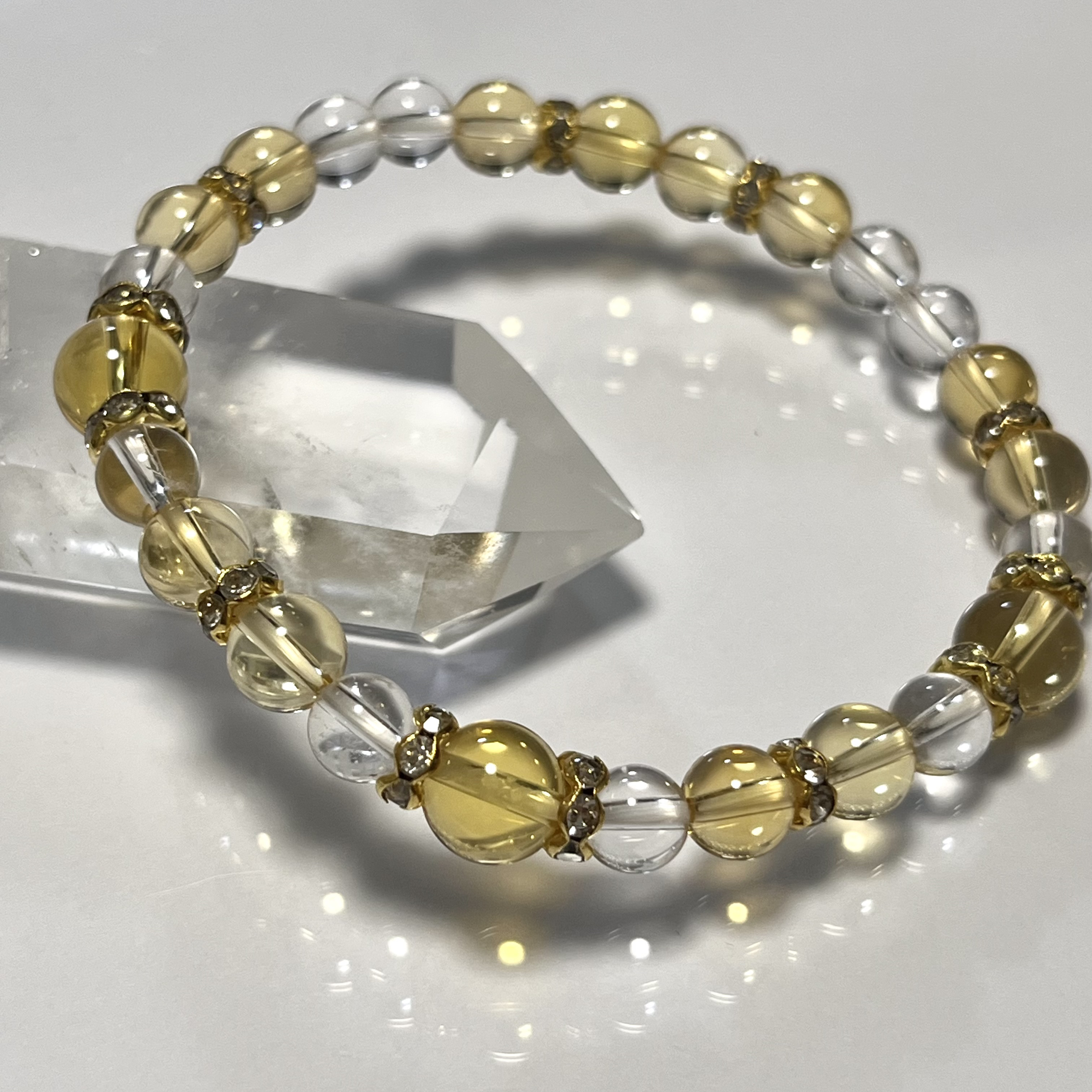 天然石】シヴァ神 水晶 商売繁盛 ハンドメイド パワーストーン 【公式