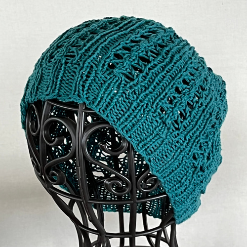 送料無料】透かし編み帽子 H2607 ニット帽・ビーニー Knitting High