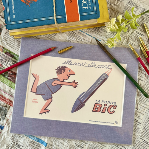 FRANCE antique BUVARD ビュバー BiC Savignac【レイモンド